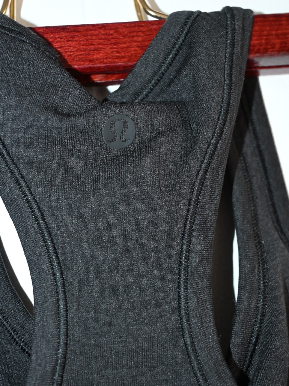 lululemon athletica Black Ribbed Racerback Tank - Picture 4 of 5